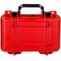 Eylar Tactical Hard Gun Case Water & Shock Proof with Foam TSA Approved 11.6 Inch 8.3 Inch 3.8 Inch (Red)