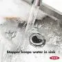 OXO Good Grips 2-in-1 Sink Strainer Stopper