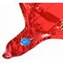 BinaryABC Foil Balloons,LOVE Heart Shape Helium Valentines Wedding Birthday Party Decorations,Approx,45cm,10 pieces(Red)