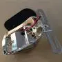 SMT-Chrome Red Skull Metal Brake Tail Light Signal Compatible With Motorcycle Bike [B00RUESF8I]