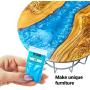 Epoxy Resin Dye – Mica Powder – 24 Powdered Pigments Set – Soap Dye – Hand Soap Making Supplies – Eyeshadow and Lips Makeup Dye – Slime Pigment