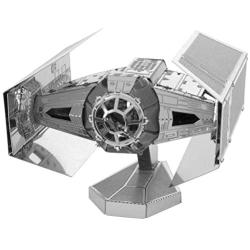 Metal Earth Set of 5 3D Laser Cut Star Wars Models: X-Wing, TIE Fighter, Imperial Star Destroyer, Darth Vaders TIE Fighter and Millennium Falcon