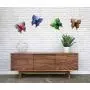 ShabbyDecor Metal Butterfly Wall Art Hanging Décor for Patio Garden Backyard Outdoor and Indoor Set of 4 ShabbyDecor Metal Butterfly Wall Art Hanging Décor for Patio Garden Backyard Outdoor and Indoor Set of 4
