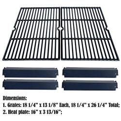 Direct Store Parts Kit DG232 Replacement for Charbroil, Coleman Gas Grill Repair Kit Heat Plates & Cooking Grill