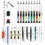 25pcs Electronics Repair Tool Kit, GangZhiBao Precision Screwdriver Set Magnetic for Fix Apple iPhone,Cell Phone,Smart Watch,Computer,PC,Tablet,iPad,Camera,Xbox,PS4 Pry Open Replace Screen Battery 25pcs Electronics Repair Tool Kit, GangZhiBao Precision Screwdriver Set Magnetic for Fix Apple iPhone,Cell Phone,Smart Watch,Computer,PC,Tablet,iPad,Camera,Xbox,PS4 Pry Open Replace Screen Battery