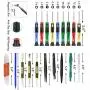25pcs Electronics Repair Tool Kit, GangZhiBao Precision Screwdriver Set Magnetic for Fix Apple iPhone,Cell Phone,Smart Watch,Computer,PC,Tablet,iPad,Camera,Xbox,PS4 Pry Open Replace Screen Battery 25pcs Electronics Repair Tool Kit, GangZhiBao Precision Screwdriver Set Magnetic for Fix Apple iPhone,Cell Phone,Smart Watch,Computer,PC,Tablet,iPad,Camera,Xbox,PS4 Pry Open Replace Screen Battery