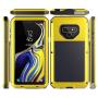 Galaxy Note 9 Case,Lilycase Armor Heavy Duty Hybrid Aluminum Metal Shockproof Military Shockproof Hard Cover for Samsung Galaxy Galaxy Note 9 Newest (Yellow)