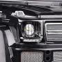 JVSISM 1 Pair Metal Headlight Lampshade Grille Cover for TRX4 G500 TRX6 G63 1/10 RC Crawler Car Parts Accessories