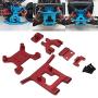 freneci RC Car Upgrade Parts Metal Front Guard Bumper for Wltoys 124018 1/12 Scale Remote Control Cars Accessories - Red