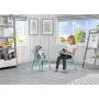 Delta Children Bistro 2-Piece Chair Set, Eggshell Aqua with Driftwood