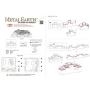 Metal Earth Fascinations Javits Convention Center Building 3D Metal Model Kit