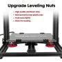 Upgraded 4PCS Creality Aluminum Hand Twist Leveling Nut with 4PCS Hot Bed Die Springs for Ender 3/3 Pro/3 V2, Ender 5/5 Plus/Pro, CR-10, CR10S/10S Pro, CR 20 3D Printer