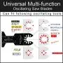 EONLION 20 Metal/Wood Oscillating Multitool Quick Release Saw Blades Fit Fein Multimaster Porter Cable Black, Decker Bosch Dremel Craftsman Ridgid Ryobi Milwaukee Dewalt Rockwell Chicago Stainley Skil