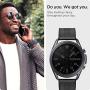 Spigen Retro Fit Designed For Samsung Galaxy Watch 3 45mm Band (2020) / Galaxy Watch 46mm Band (2018) / Gear S3 Frontier Band / S3 Classic Band - Black