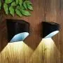 Maggift 8 Pack Outdoor Metal Solar Deck Lights, LED Solar Fence Lights Decor for Steps Stairs Wall Walkway Garden Fences Pathway Maggift 8 Pack Outdoor Metal Solar Deck Lights, LED Solar Fence Lights Decor for Steps Stairs Wall Walkway Garden Fences Pathway
