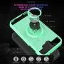 Galaxy J3 Emerge/J3 Eclipse/J3 Prime/J3 Mission/Luna Pro/Sol 2/Express Prime 2 Case with HD Screen Protector,YmhxcY 360 Degree Rotating Ring & Bracket Back Cover for Samsung J3 2017-ZH Mint