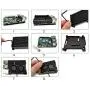 DS. DISTINCTIVE STYLE Heatsink Metal Case with Dual Cooling Fans Compatible with Raspberry Pi 4