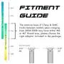 Rydonair Antenna Compatible with Chevy Silverado & GMC Sierra/Denali | 7 inches Flexible Rubber Antenna Replacement | Designed for Optimized FM/AM Reception
