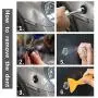 Manelord Auto Body Dent Repair Tool - Dent Repair kit with Slide Hammer T bar Dent Puller for Car Body Hail Dent Removal Dent Remover Automobile Body Repair Manelord Auto Body Dent Repair Tool - Dent Repair kit with Slide Hammer T bar Dent Puller for Car Body Hail Dent Removal Dent Remover Automobile Body Repair