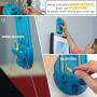 Go Hang It! Pro – The Original All-in-One Picture Hanging & Leveling Tool for Sawtooth/Wire Picture Hangers with Hardware Case +85 Pcs Premium Hardware - Zero Measuring Required