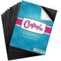 Craftopia Magnetic Adhesive Sheets | 8'' x 10'' | Pack of 25 | Make Anything a Magnet! | Flexible Peel and Stick Self Adhesive for Crafts Photos Stamp Dies and More (8''x10'' 25 Pack)