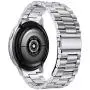 EZCO Metal Band Compatible with Samsung Galaxy Watch Active 2 40mm 44mm / Active / Galaxy Watch 3 41mm, 20mm Solid Stainless Steel Watch Strap Bracelet Replacement Wristband Accessories Women Man