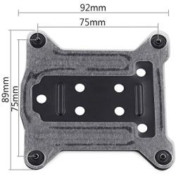 GENNEL Metal Backplate Intel LGA 1150 1151 1155 1156 115x CPU Bracket Holder Radiators Base