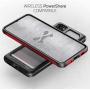Ghostek Atomic Slim Galaxy S20 Clear Case with Super Tough Space Metal Bumper Design Military Grade Armor Heavy Duty Protection Wireless Charging Compatible 2020 Galaxy S20 5G (6.2 Inch) - (Prismatic)