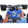 GPM for Traxxas Rustler 4X4 VXL (67076-4) / Hoss 4X4 VXL (90076-4) Upgrade Parts Aluminum Rear Shock Tower - 1Pc Set Blue