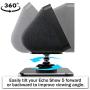 Stand for Echo Show 5, Metal Adjustable Stand Holder - Echo Show 5 Stand 360 Degree Swivel for Kitchen, Bedroom, Office (Black)
