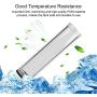 Water Cooling Tank, 190mm / 240mm / 300mm / 400mm50mm Diameter POM Cylindrical CPU Water Cooler Reservoir System Heat Sink Kit for PC Computer(240mm)