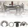 HEEPDD Shuttle Hook, Shuttle Hook/Race/Eyebrow Spring Piece Rotary Hook Horn Older Household Sewing Machines Repair Parts HEEPDD Shuttle Hook, Shuttle Hook/Race/Eyebrow Spring Piece Rotary Hook Horn Older Household Sewing Machines Repair Parts