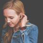Wicked Audio Panic Earbuds with Metal Housing and Enhanced Bass, (New Moon)