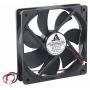 GDSTIME Dual Ball Bearings 120mm x 120mm x 25mm 5 inch 12v Brushless DC Cooling Exhaust Fan