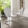 Crosley Furniture Griffith Metal Outdoor Chair - White