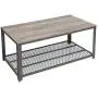 VASAGLE Sofa Table, Coffee, Greige VASAGLE Sofa Table, Coffee, Greige