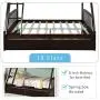 Merax Solid Wood Twin Over Full Bunk Bed with Two Storage Drawers (Espresso) Merax Solid Wood Twin Over Full Bunk Bed with Two Storage Drawers (Espresso)