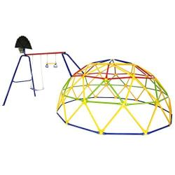 ActivPlay Geo Dome Climber with Swing Set