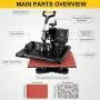 Seeutek Heat Press 5 in 1 Heat Press 12x15 inch Machine 360-Degree Swing Away Digital Sublimation Multifunction Combo for T Shirts Mugs Hat Plate Cap Seeutek Heat Press 5 in 1 Heat Press 12x15 inch Machine 360-Degree Swing Away Digital Sublimation Multifunction Combo for T Shirts Mugs Hat Plate Cap