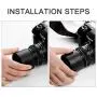 40.5mm Tele Metal Screw-in Lens Hood Sunshade with Centre Pinch Lens Cap for Canon Nikon Sony Pentax Olympus Fuji Sumsung Leica Camera + Cleaning Cloth 40.5mm Tele Metal Screw-in Lens Hood Sunshade with Centre Pinch Lens Cap for Canon Nikon Sony Pentax Olympus Fuji Sumsung Leica Camera + Cleaning Cloth
