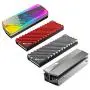 M.2 2280 Heatsink - M.2 SSD NVMe Heat Sink - Solid State Hard Disk Aluminum Heatsink with Thermal Pad Desktop PC Thermal Gasket (RGB)