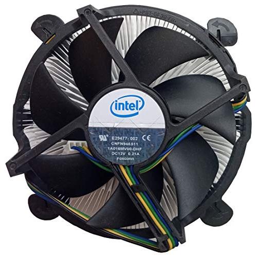 Intel E29477-002 Socket 1366 Copper Core/Aluminum Heat Sink & 4'' Fan w/4-pin Connector up to Core i7 3.06GHz