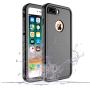 Cozycase Waterproof Case for iPhone 8 Plus/iPhone 7 Plus Case, Shockproof Full-Body Rugged Case with Built-in Screen Protector for Apple iPhone 8 Plus / 7 Plus - (Black)