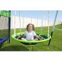 Sportspower Mountain View Metal Swing, Slide and Trampoline Set