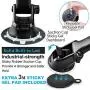 Magnetic Phone Car Mount,APPS2Car Universal Dashboard Windshield Industrial-Strength Suction Cup Car Phone Mount Holder with Adjustable Telescopic Arm,6 Strong Magnets,for All Cell Phones