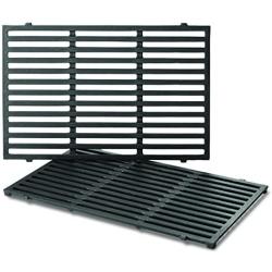 Weber Series Gas Grills 7638 Porcelain-Enameled Cast Iron Cooking Grates for Spirit 300, (17.5 x 0.5 x 11.9 inches), Pack of 2