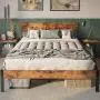 LIKIMIO Queen Bed Frame with Headboard, Strong Steel Slat Support, Tool-Free Assembly, Underbed Storage Space, No Box Spring Needed LIKIMIO Queen Bed Frame with Headboard, Strong Steel Slat Support, Tool-Free Assembly, Underbed Storage Space, No Box Spring Needed