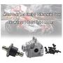 HHoo88 Metal Gear Box Shell Cover+Differential Gear+Screws for WLtoys 144001 1/14 RC Car - Upgrade Replacement Spare Parts for RC Crawler