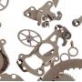 YIYATOO 50g Lot Vintage Steampunk Wrist Watch Old Parts Gears Wheels Steam Punk for Crafting