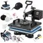 Weanas Pro 8 in 1 Combo Heat Press Machine 12'' x 15'' Digital Transfer Sublimation Swing-Away Machine for Hat/Mug/Hat Plate/Cap/T-Shirts Weanas Pro 8 in 1 Combo Heat Press Machine 12'' x 15'' Digital Transfer Sublimation Swing-Away Machine for Hat/Mug/Hat Plate/Cap/T-Shirts